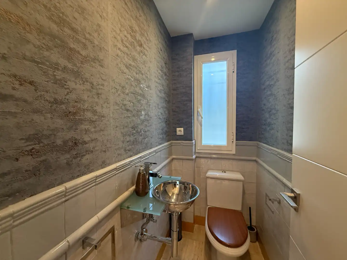 Badezimmer von Haus oder Chalet zur Miete in Córdoba mit Klimaanlage, Heizung und Privatgarten