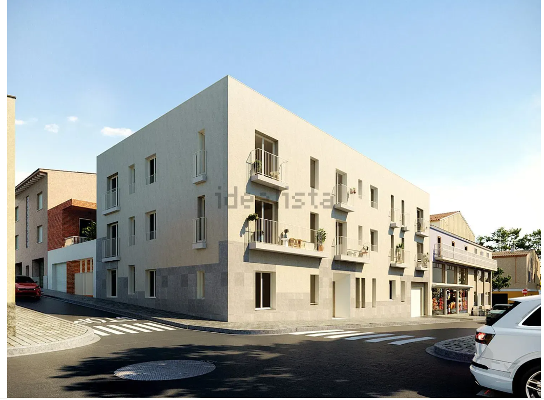 Vista exterior de Pis en venda en Rubí amb Calefacció, Terrassa i Forn
