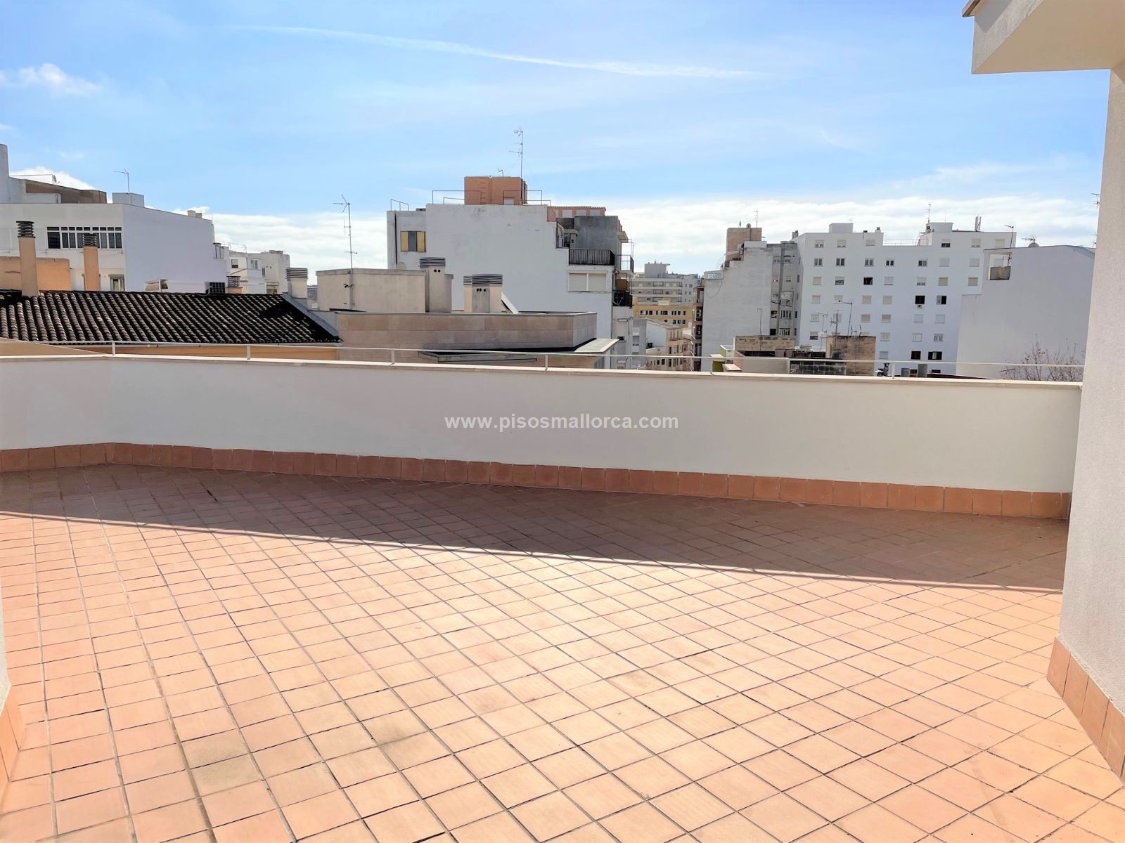 Terrace of Attic to rent in  Palma de Mallorca  with Air Conditioner, Heating and Parquet flooring