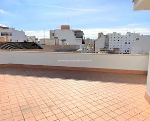 Terrasse von Dachboden miete in  Palma de Mallorca mit Klimaanlage, Heizung und Parkett