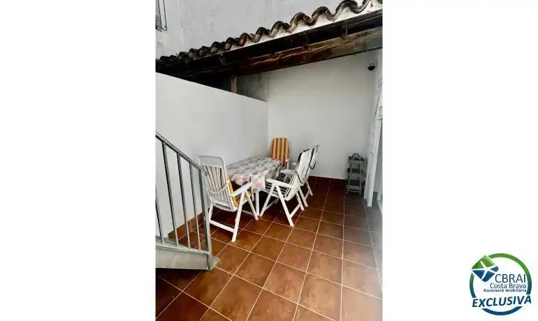 Terrassa de Casa adosada en venda en Empuriabrava amb Microones i TV