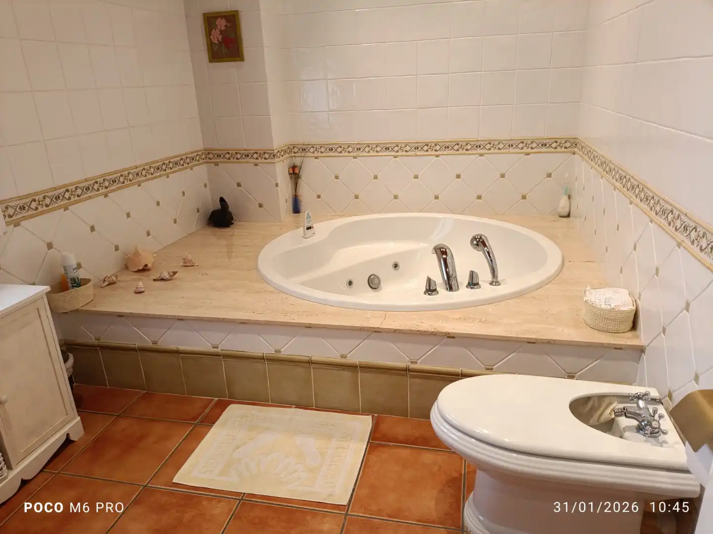 Badezimmer von Haus oder Chalet zum Verkauf in Palau-solità i Plegamans mit Heizung, Privatgarten und Terrasse