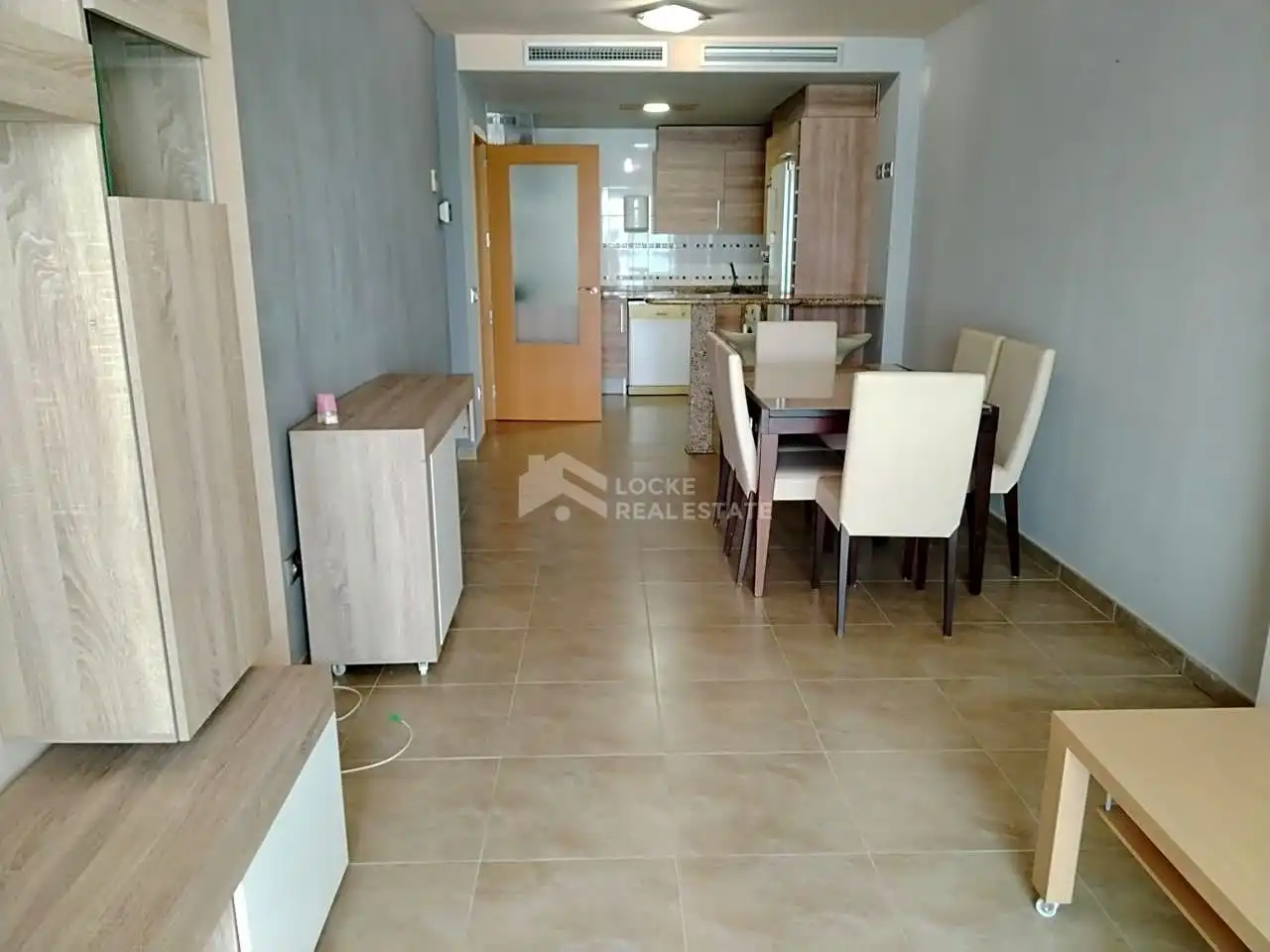 Esszimmer von Wohnung zum Verkauf in Almazora / Almassora mit Klimaanlage, Terrasse und Möbliert