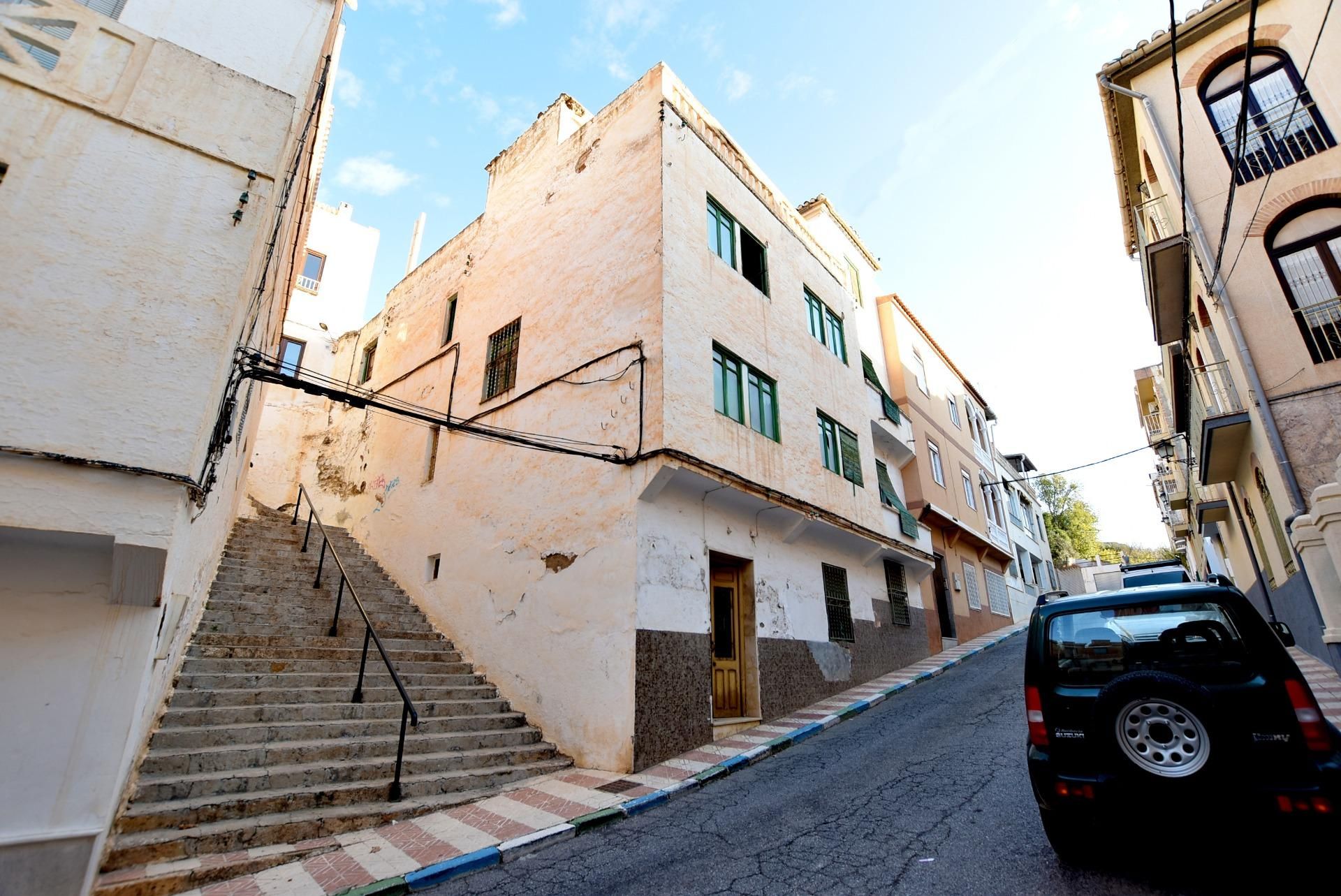 Vista exterior de Casa adosada en venta en Lanjarón