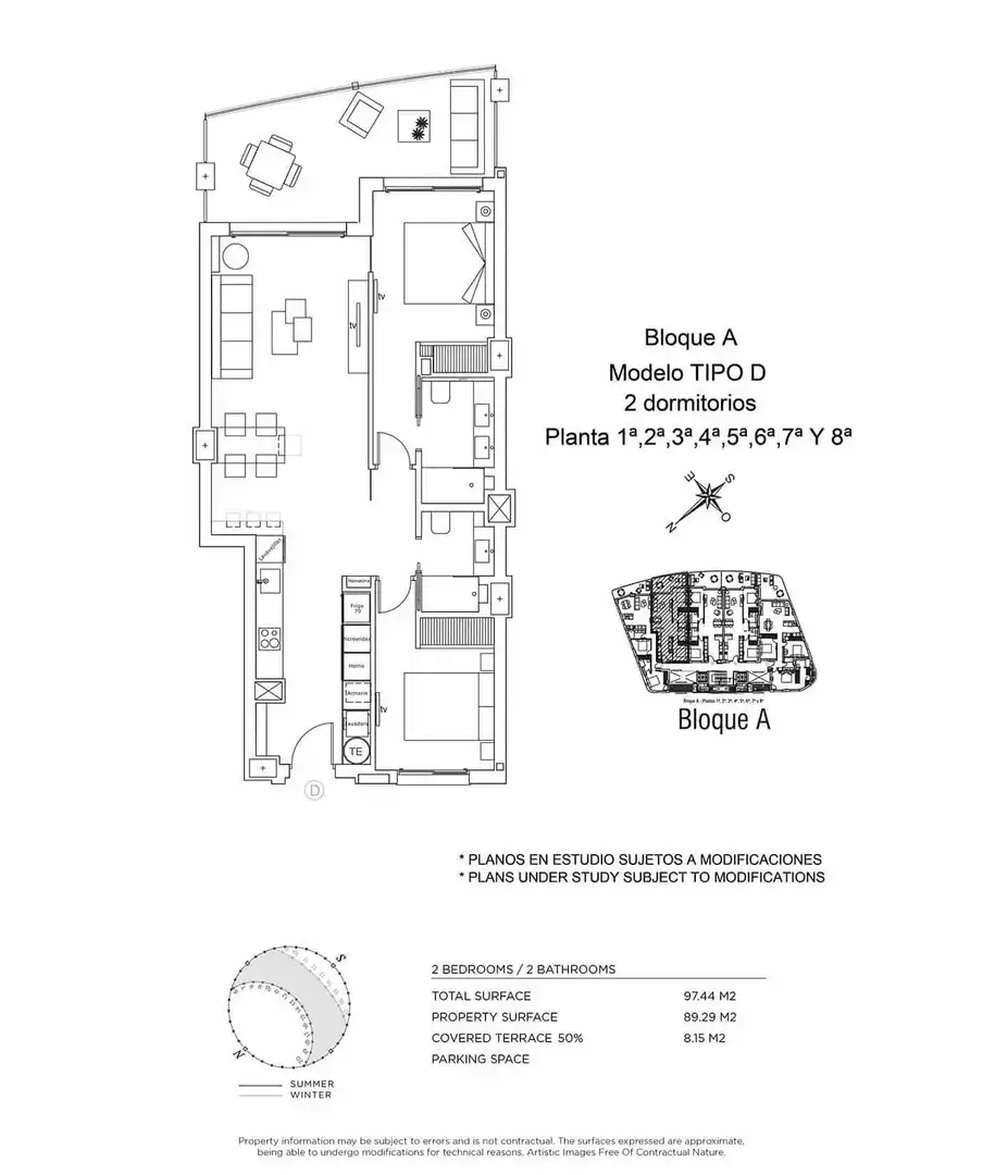 Apartamento con piscina en venta en Veneziola, imagen 24