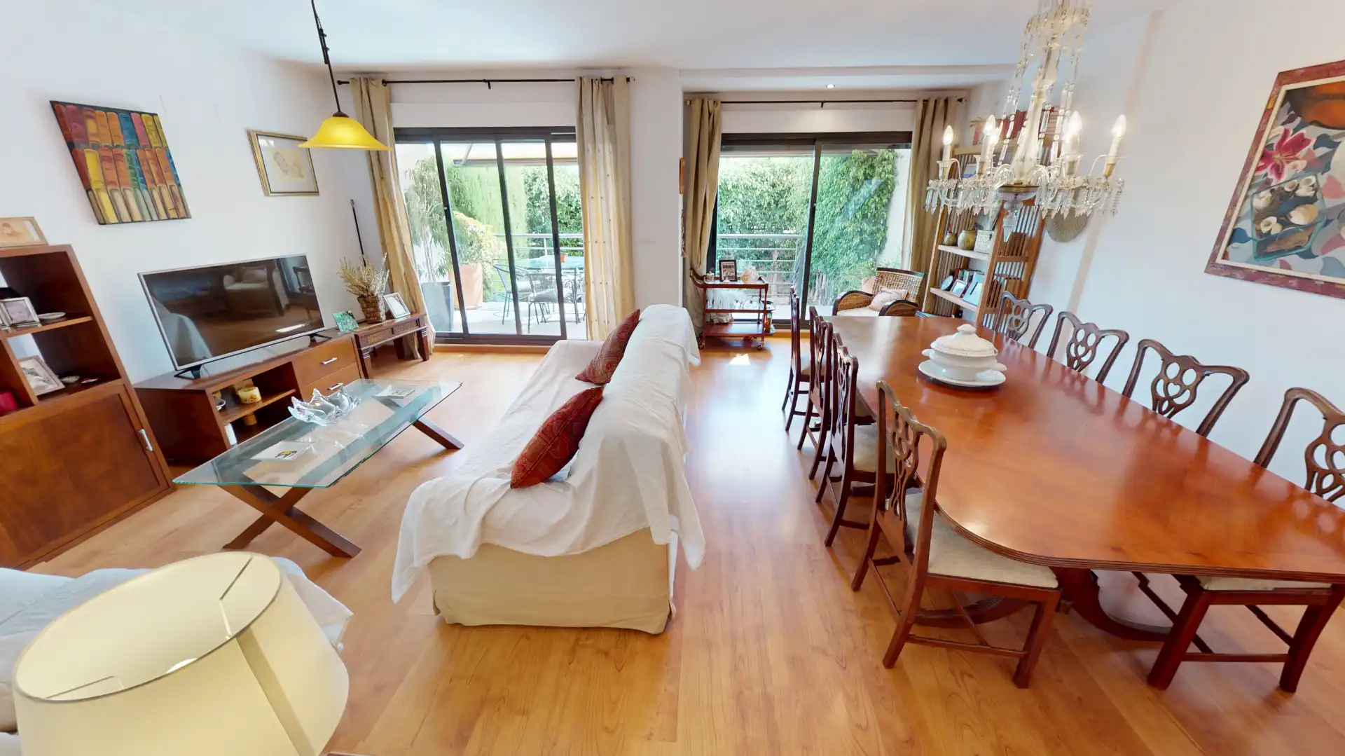 Sala d'estar de Casa o xalet en venda en El Campello amb Aire condicionat, Calefacció i Jardí privat