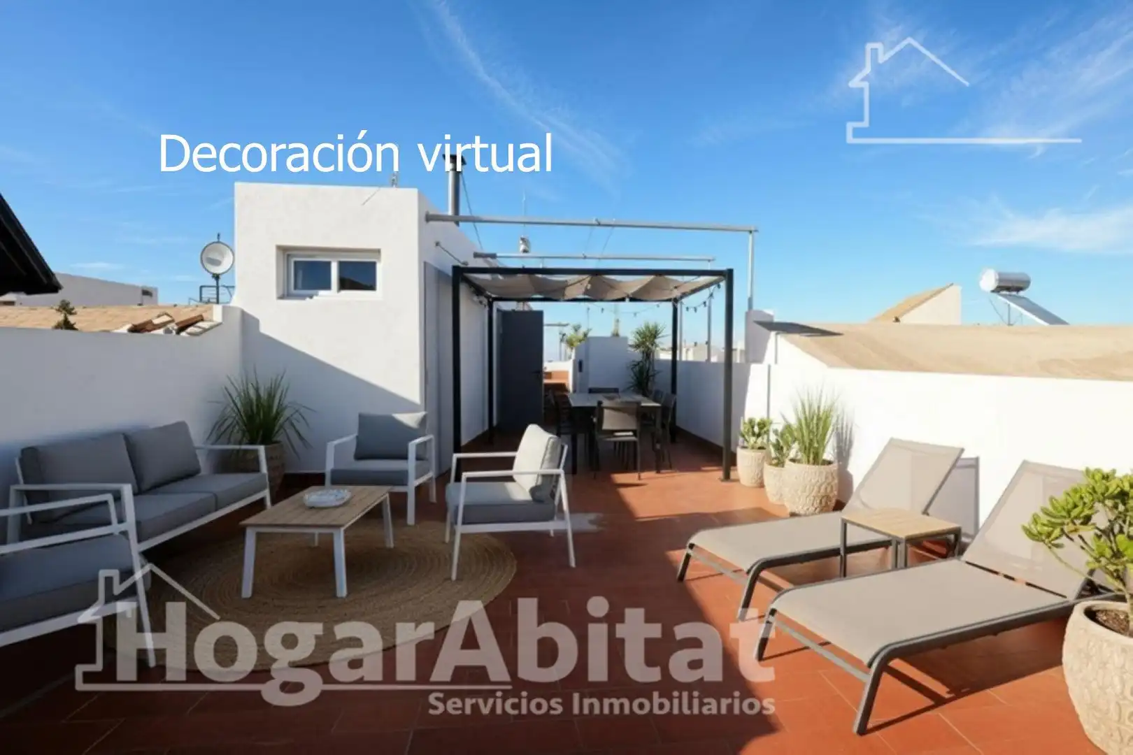 Terrace of Houses for sale in Oliva  with Terrace, Storage room and Furnished