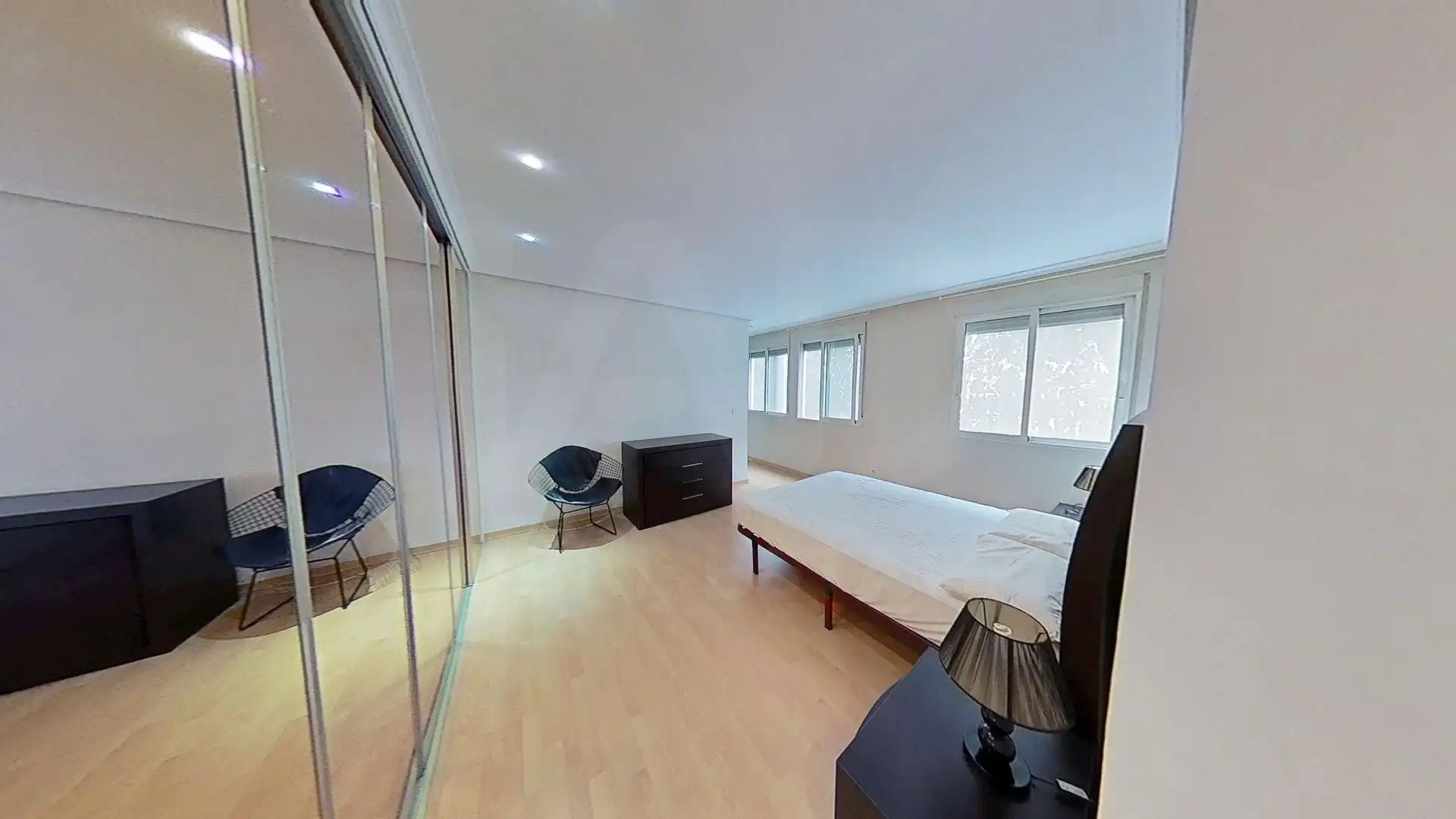 Schlafzimmer von Wohnung zur Miete in Centro