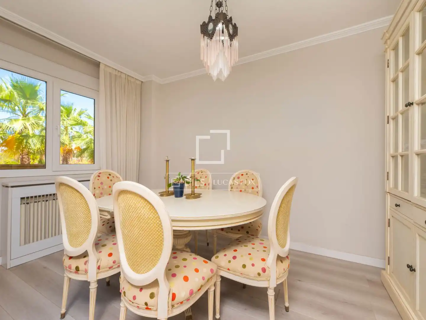 Esszimmer von Wohnung zum Verkauf in Eivissa mit Klimaanlage, Privatgarten und Terrasse