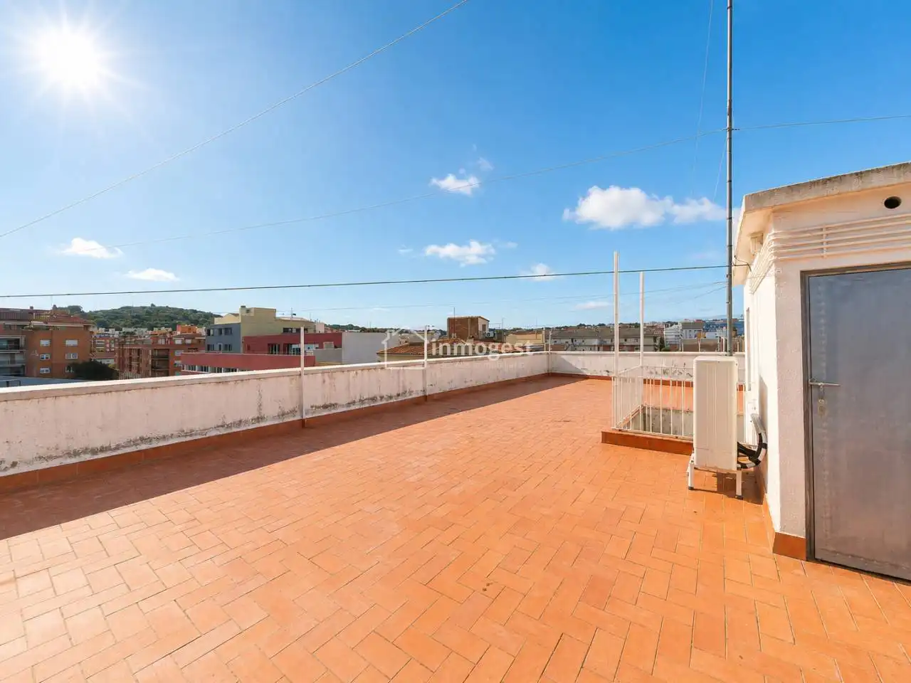 Terrace of Attic for sale in Girona  with Air Conditioner, Heating and Parquet flooring