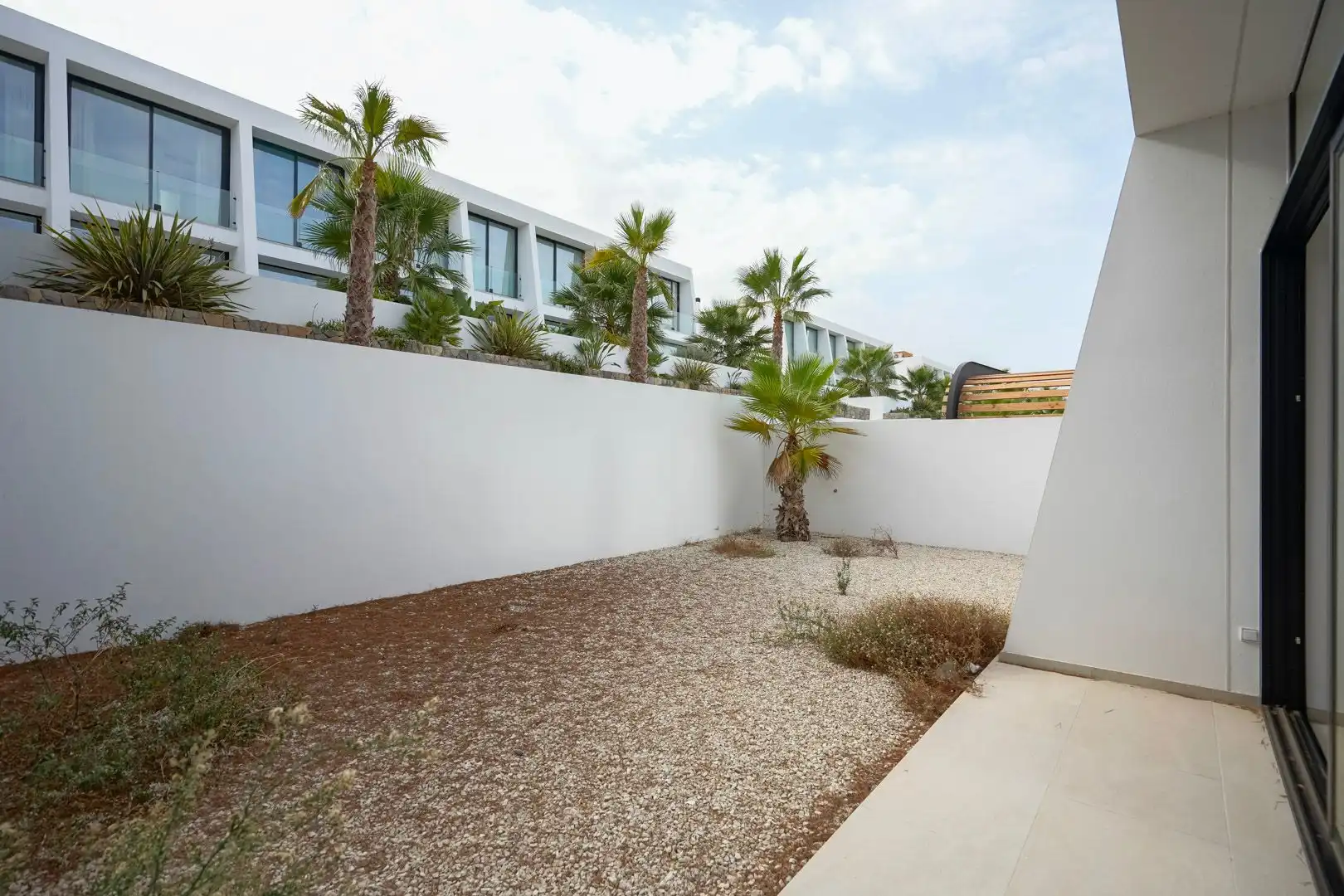 Terrassa de Casa adosada en venda en Calpe / Calp amb Aire condicionat, Calefacció i Jardí privat