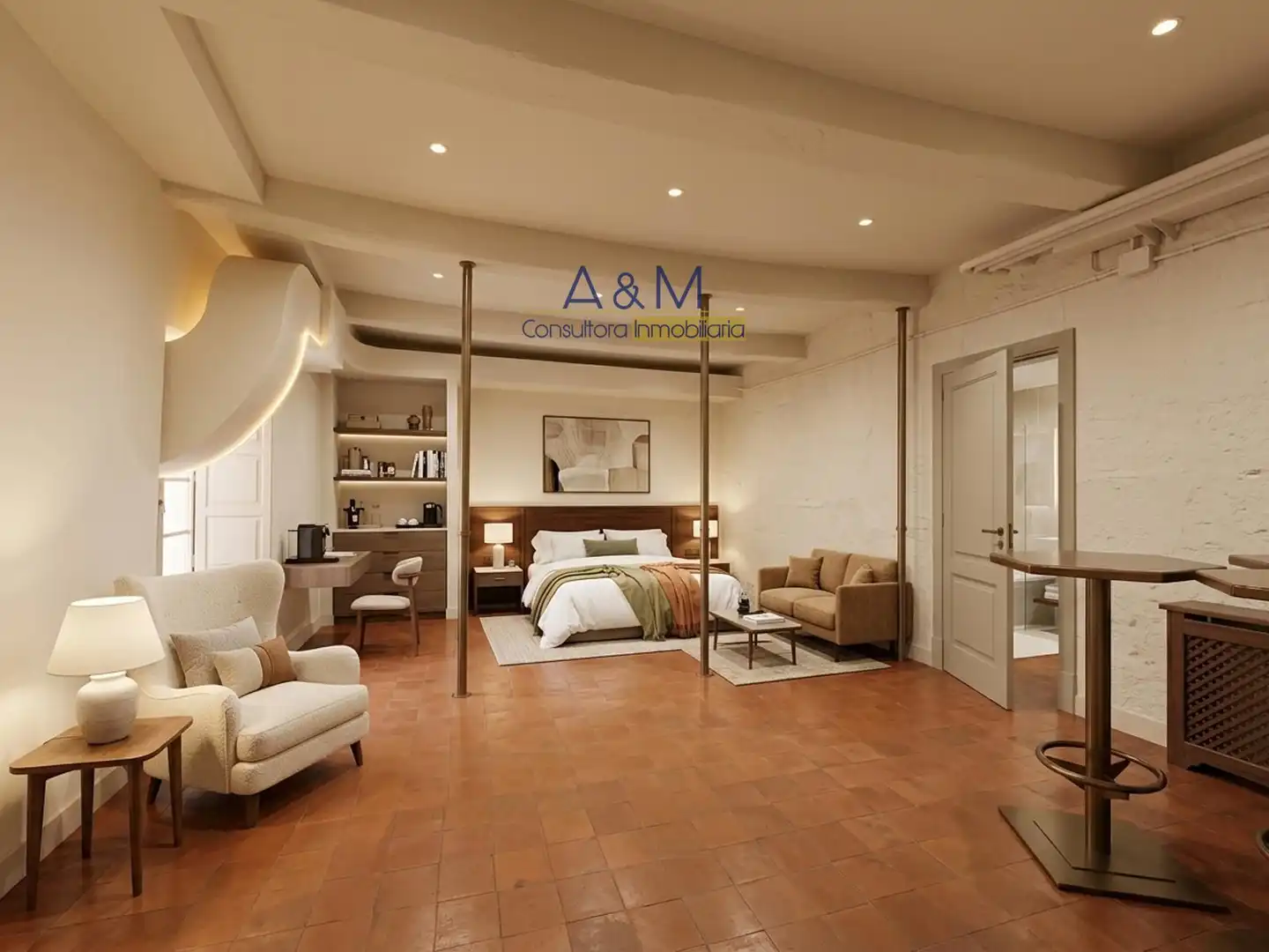 Wohnzimmer von Gebäude zur Miete in Valladolid