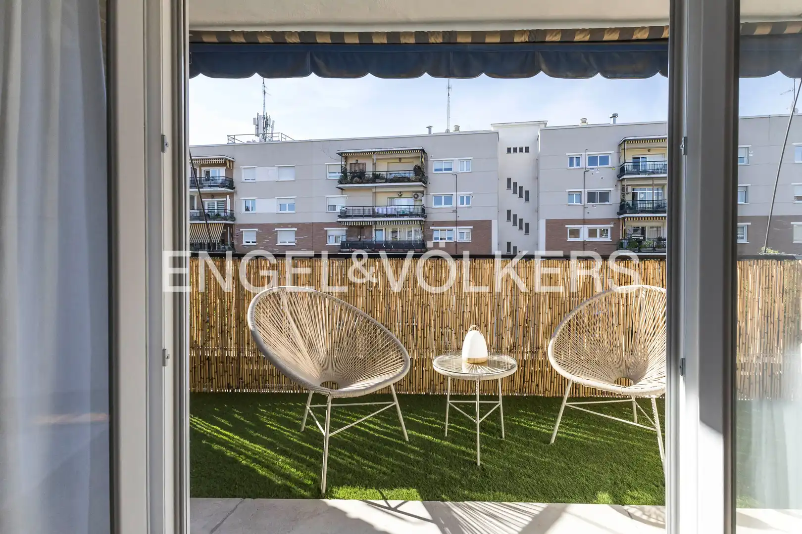 Terraza de Piso de alquiler en Chamartín