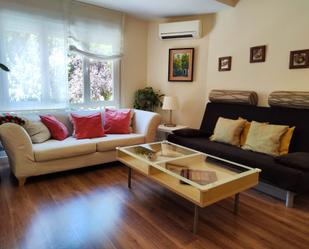 Living room of Flat to rent in  Madrid Capital  with Air Conditioner