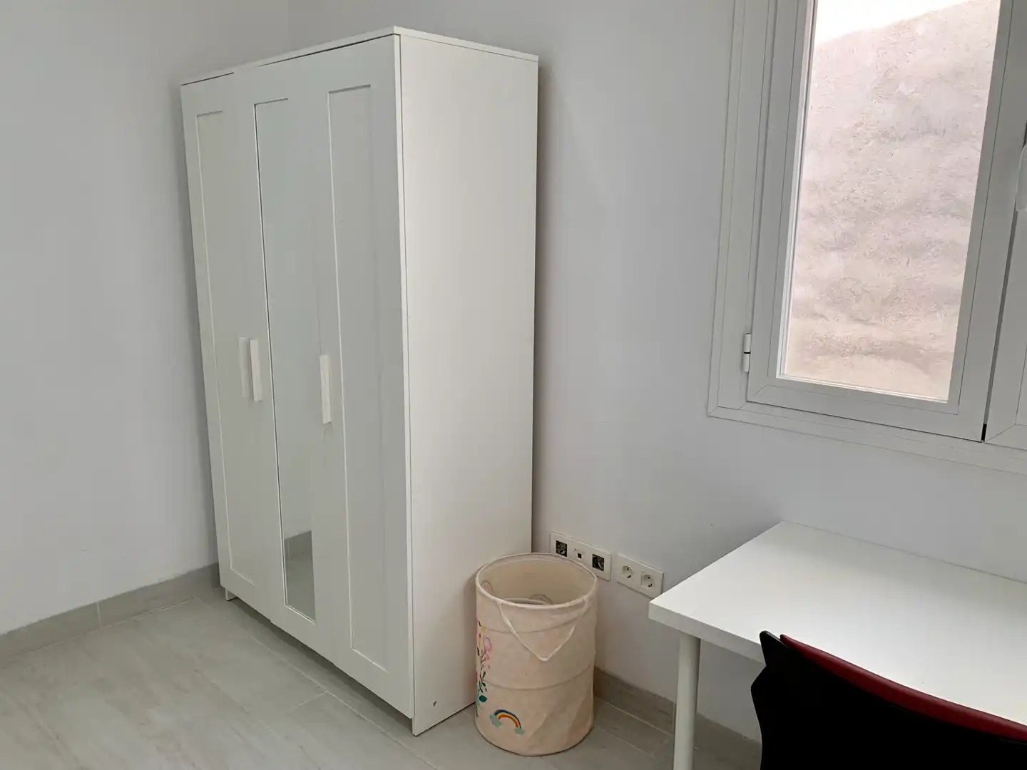 Bedroom of Attic for rent in Granada  with Air Conditioner, Heating and Parquet flooring
