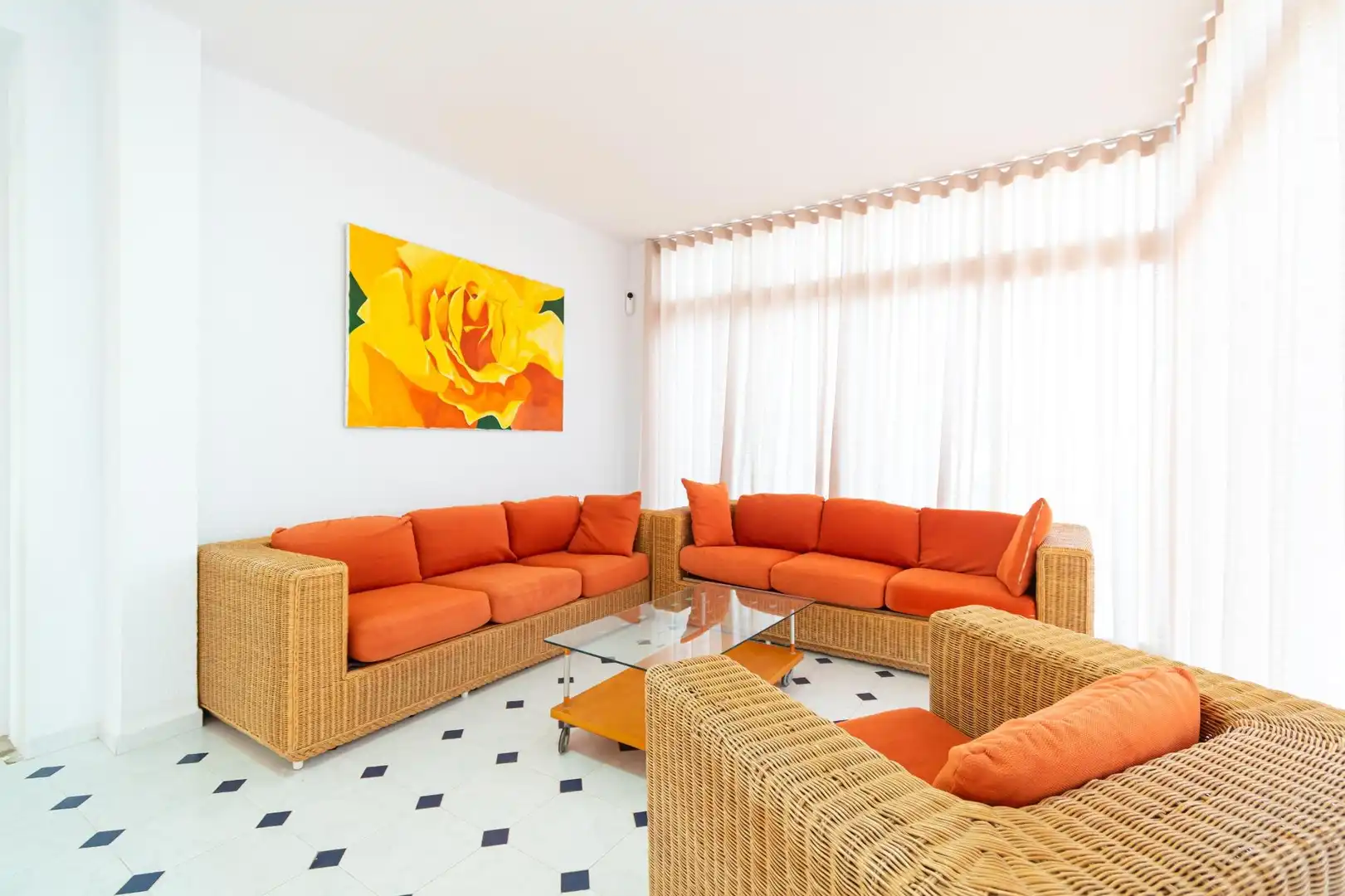 Sala d'estar de Casa o xalet en venda en Águilas amb Aire condicionat, Jardí privat i Terrassa