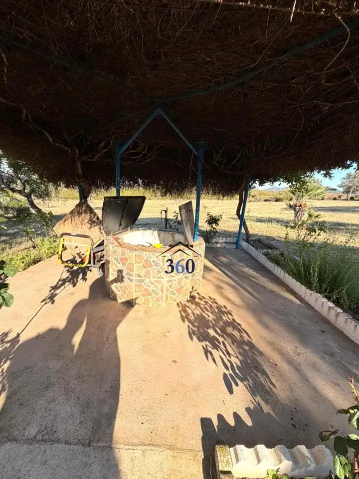 Terrasse von Country house zum Verkauf in Cáceres mit Privatgarten, Terrasse und Schwimmbad