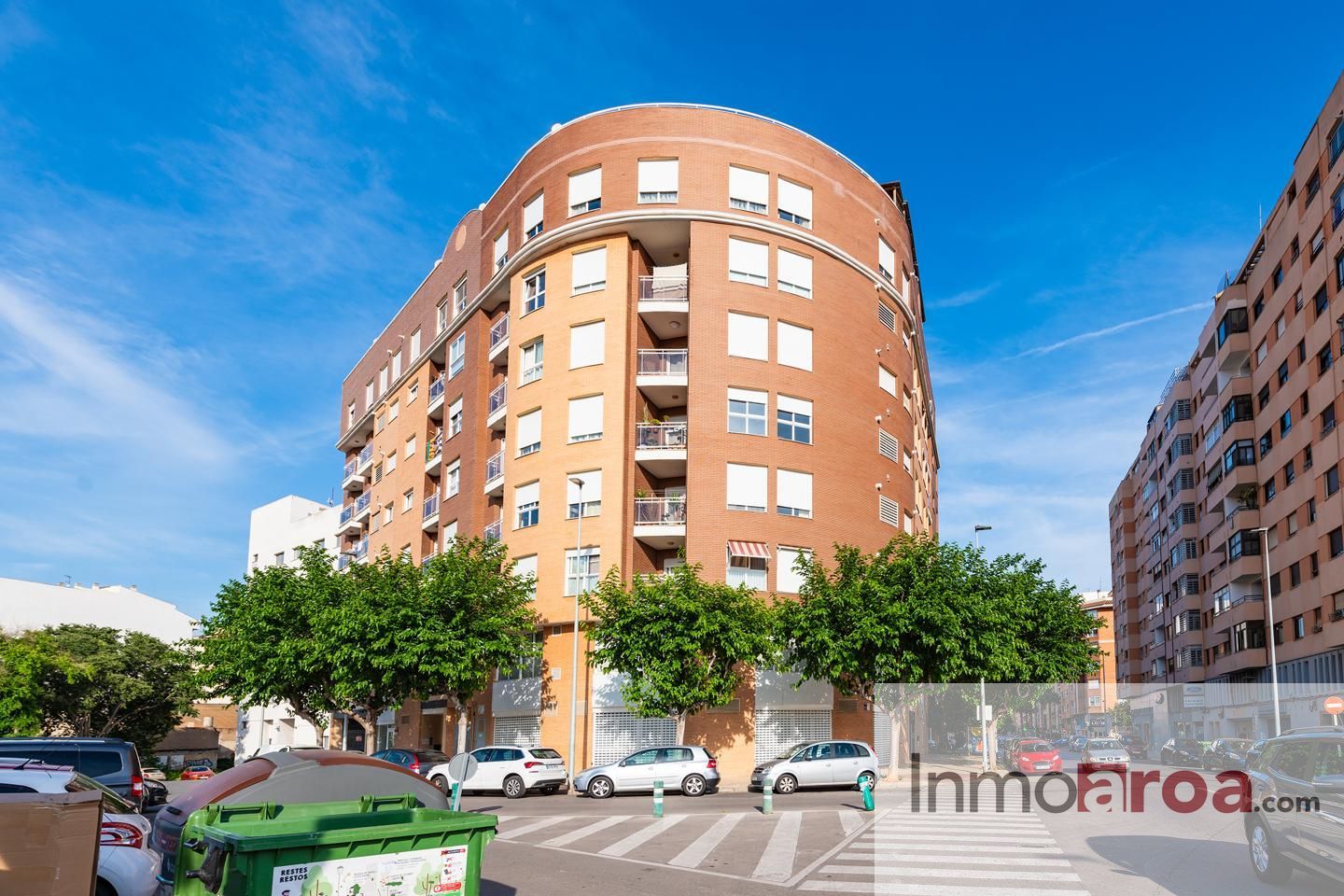 Vista exterior de Piso en venta en Castellón de la Plana / Castelló de la Plana con Calefacción, Trastero y Amueblado