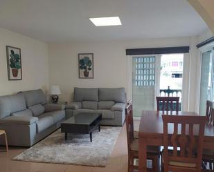 Living room of Flat to rent in Puerto de la Cruz  with Air Conditioner, Furnished and Balcony