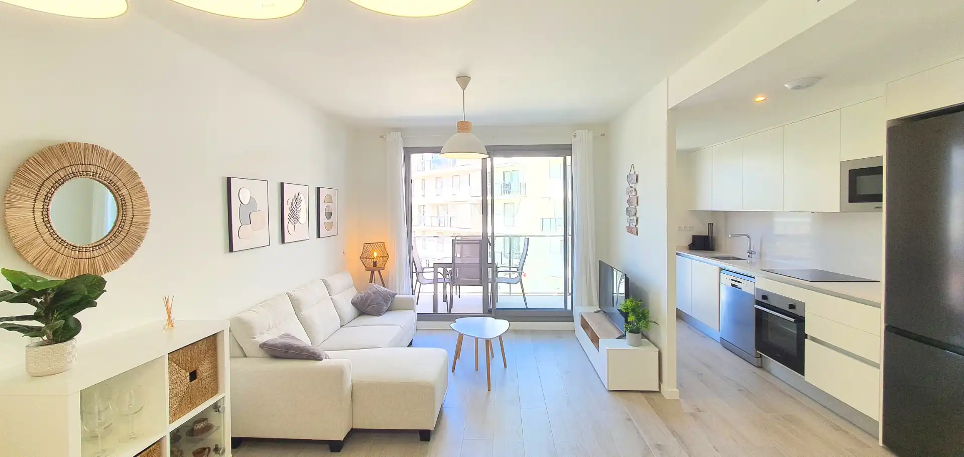 Living room of Apartments for rent in Dénia  with Air Conditioner, Heating and Terrace