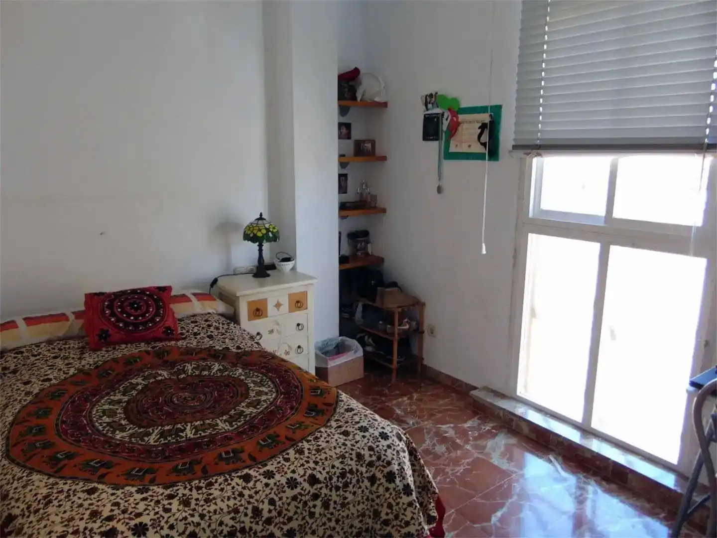 Schlafzimmer von Dachboden zur Miete in Almería mit Klimaanlage, Möbliert und Balkon