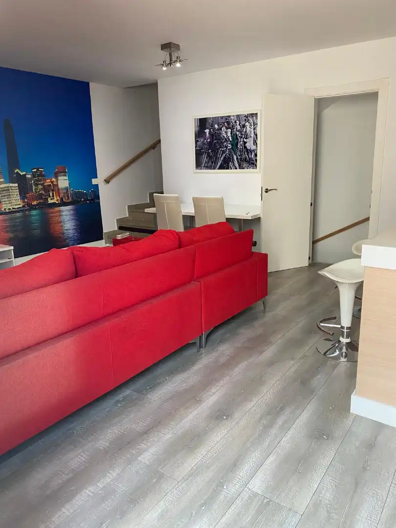 Living room of Detached homes for sale in Roda de Berà  with Air Conditioner, Parquet flooring and Terrace