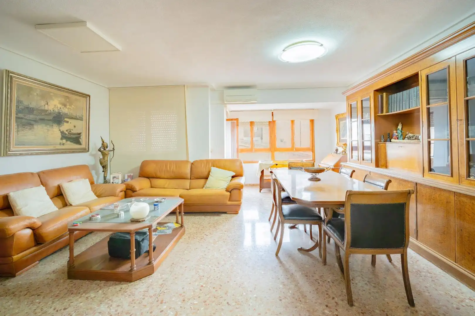 Sala de estar de Piso en venta en Almazora / Almassora con Calefacción y Balcón