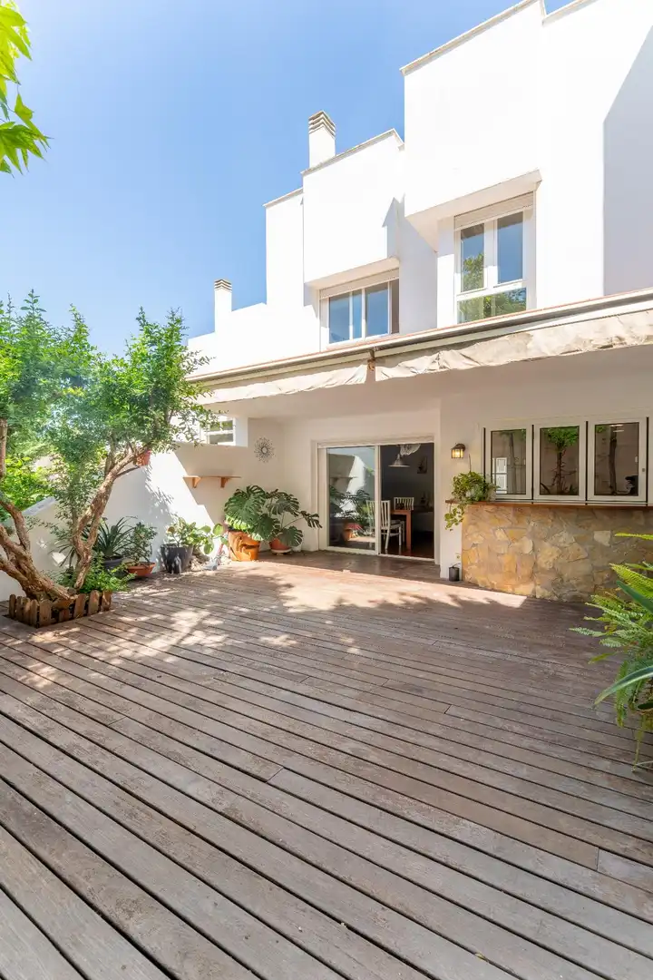Terrace of Detached homes for sale in  Palma de Mallorca  with Air Conditioner, Heating and Private garden
