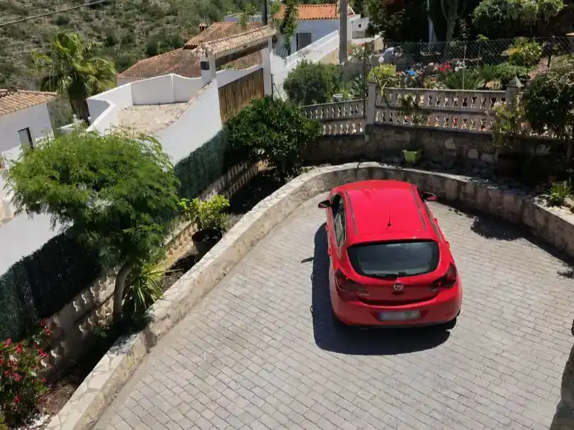 Parking de Casa o chalet en venta en Dénia con Aire acondicionado, Jardín privado y Trastero