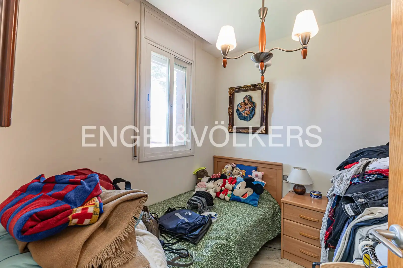 Dormitori de Casa o xalet en venda en Sant Cugat del Vallès amb Aire condicionat, Calefacció i Jardí privat