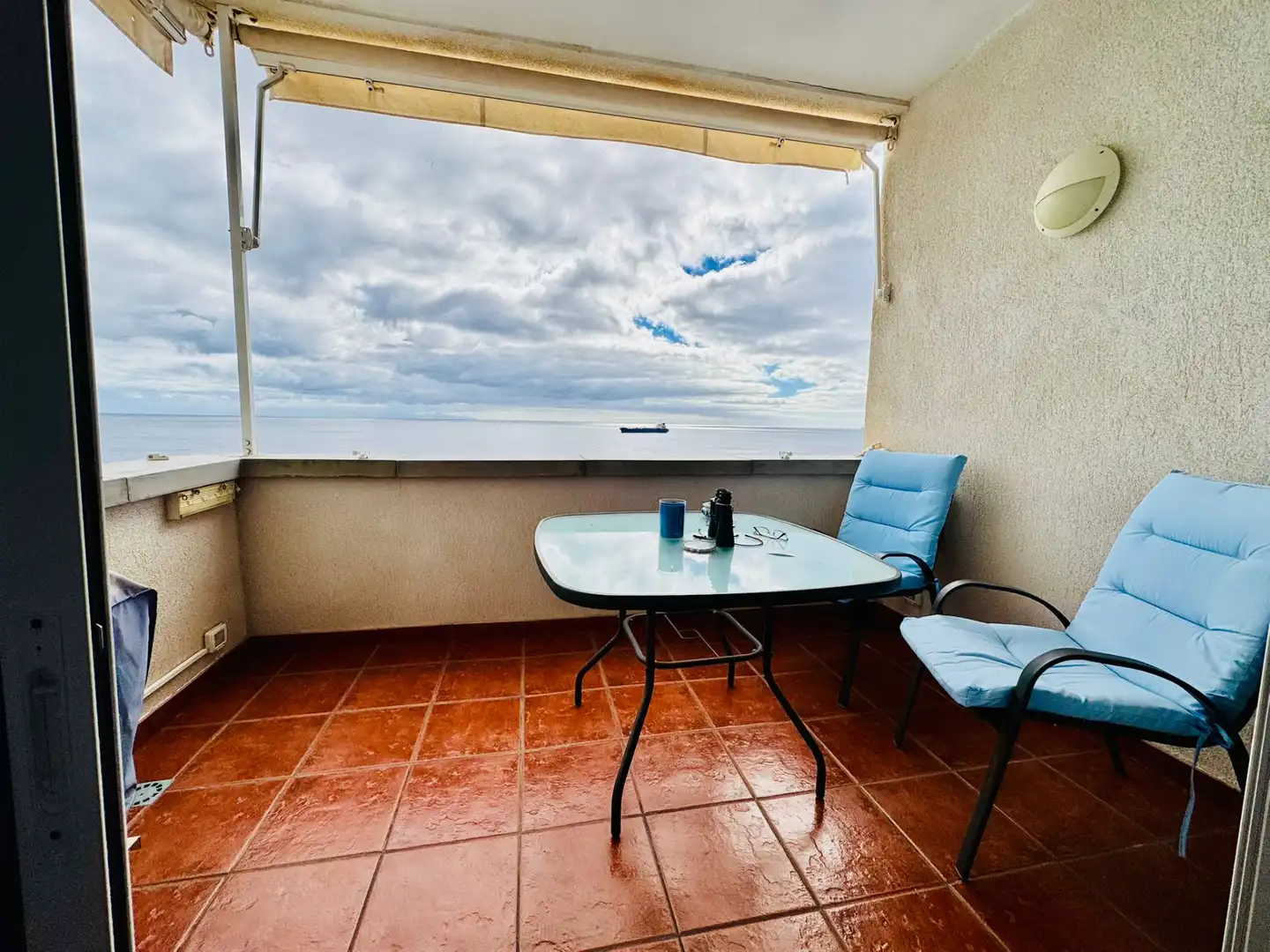 Terraza de Piso de alquiler en Santa Cruz de Tenerife con Aire acondicionado, Terraza y Amueblado