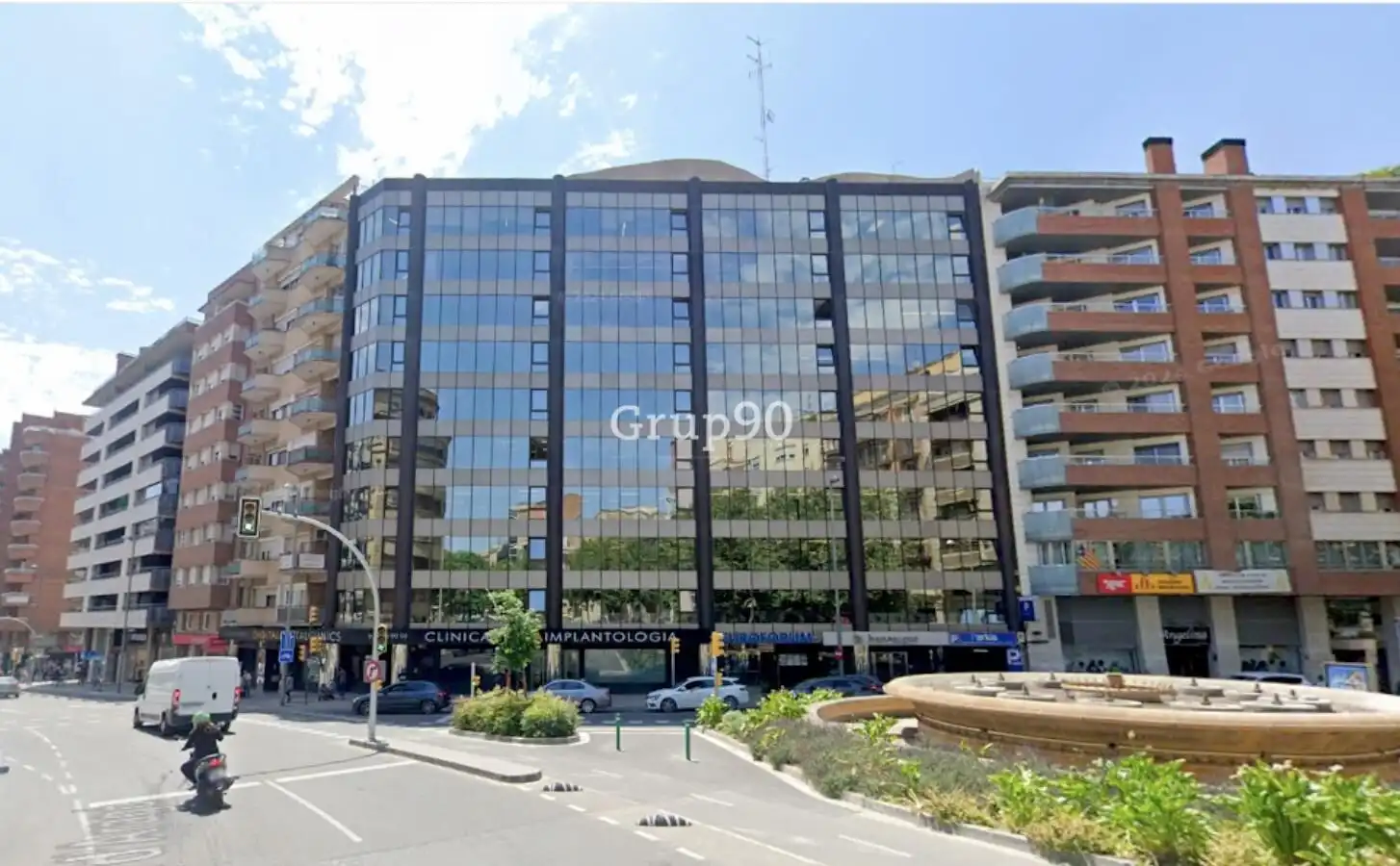 Vista exterior de Oficina de lloguer en Lleida amb Aire condicionat, Calefacció i Moblat