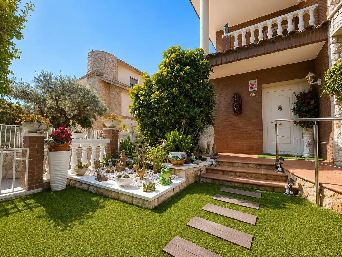 Garden of Houses for sale in Reus  with Heating and Storage room