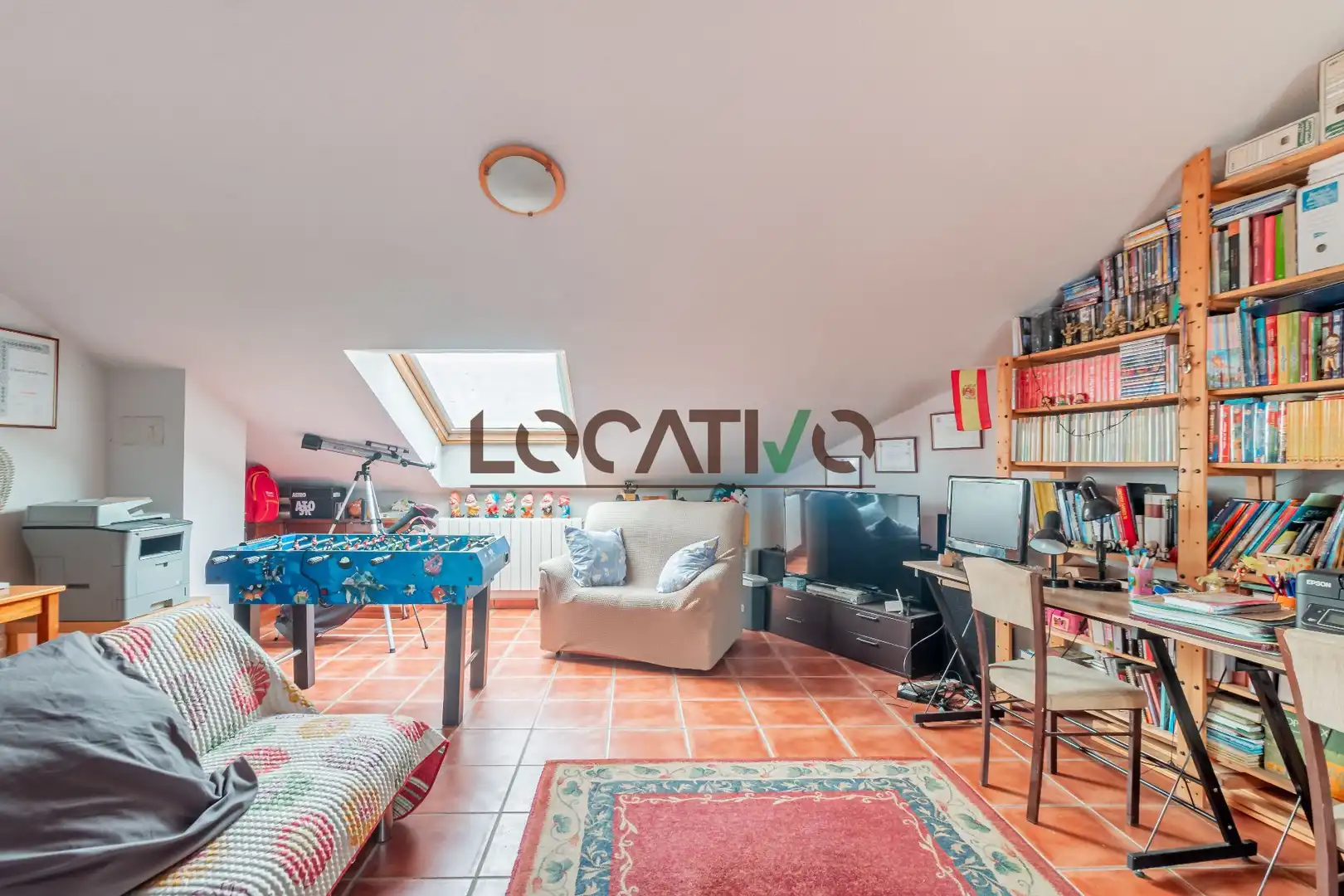 Living room of Houses for sale in San Lorenzo de El Escorial  with Heating, Private garden and Terrace
