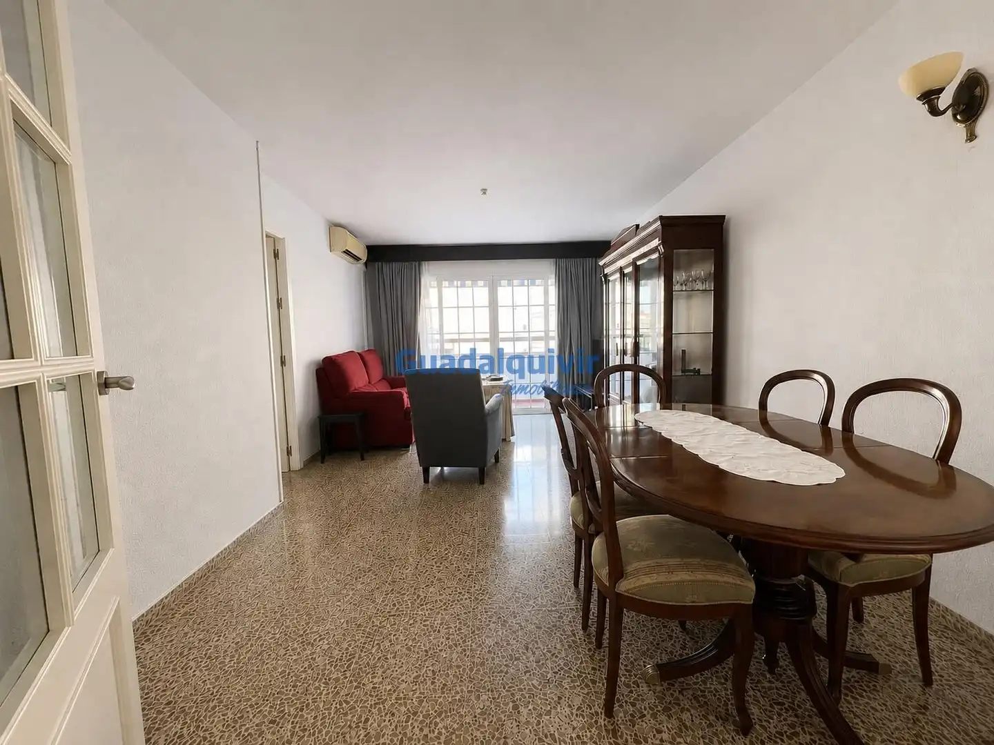 Dining room of Flat for sale in Sevilla  with Air Conditioner, Terrace and Storage room