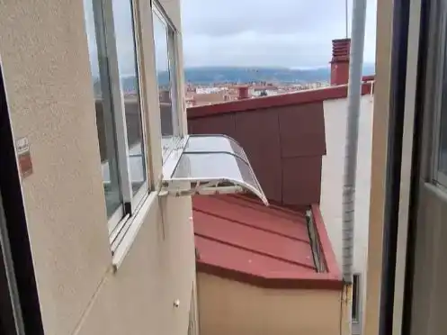 Balcony of Flat for rent in Vigo   with Air Conditioner, Parquet flooring and Storage room