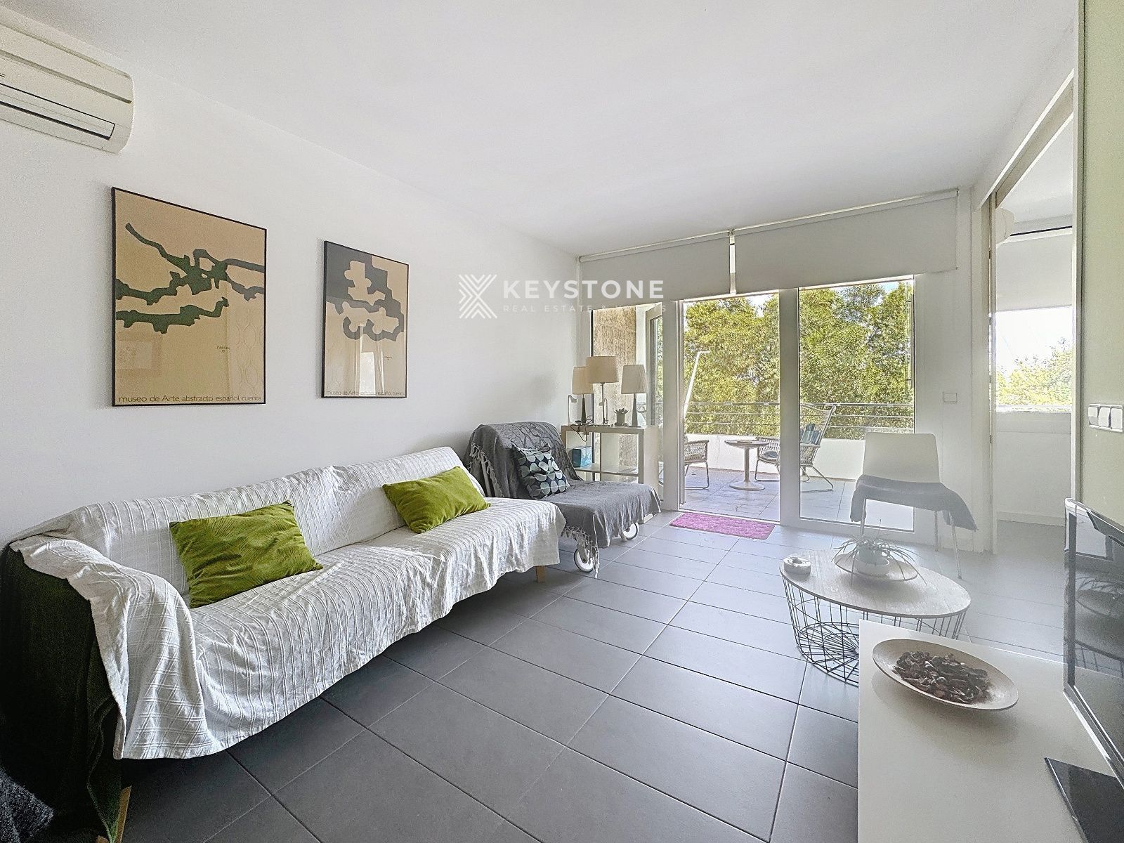 Sala d'estar de Apartament de lloguer en Binissalem amb Terrassa