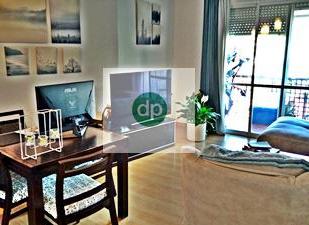 Living room of Attic for sale in Badajoz Capital  with Air Conditioner, Heating and Private garden