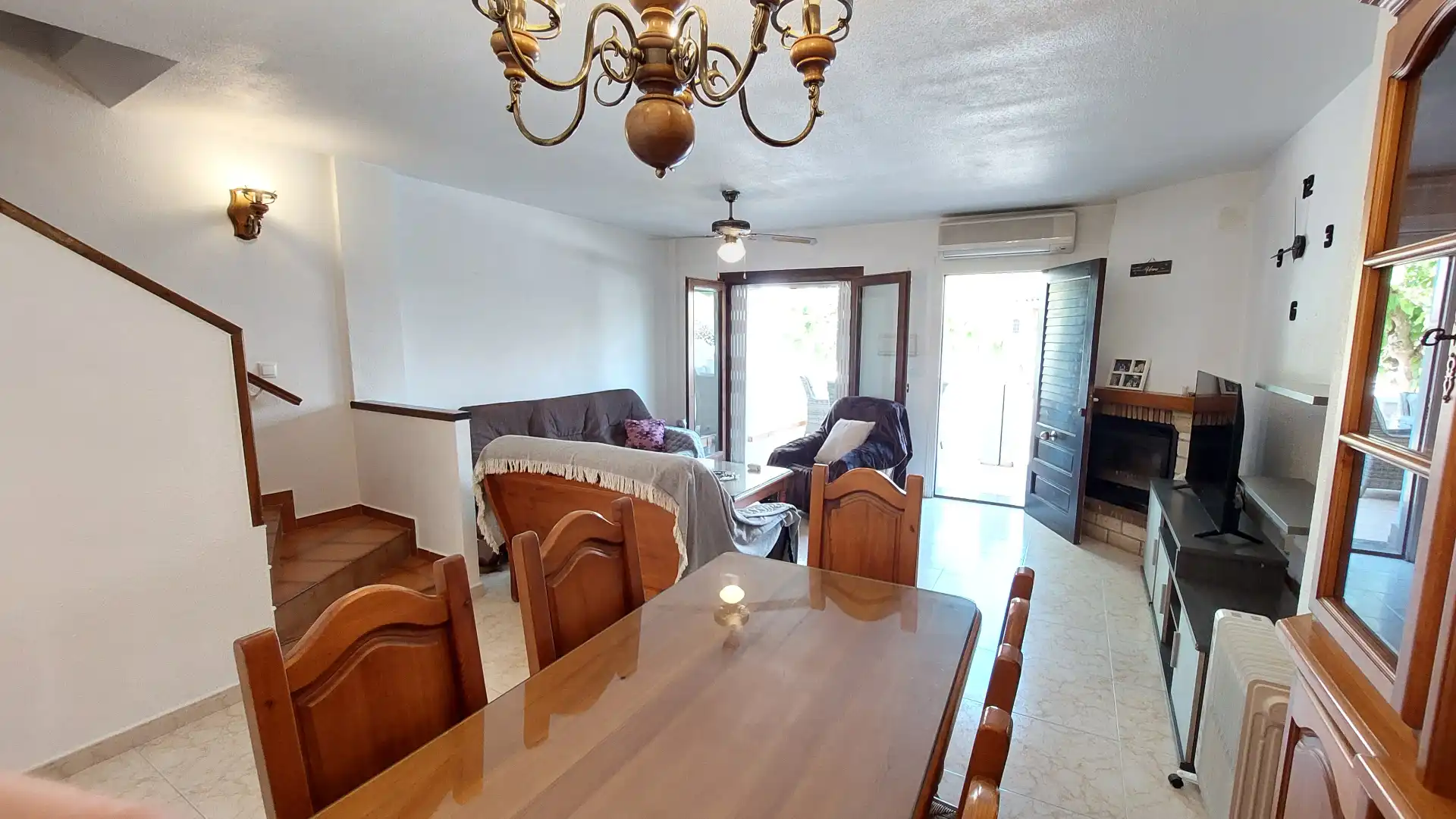 Comedor de Casa adosada en venta en Los Alcázares con Terraza, Amueblado y Horno