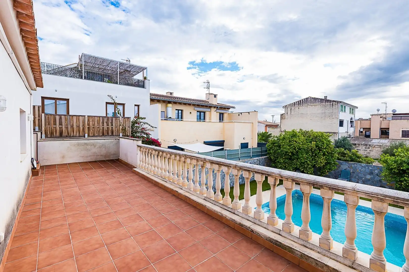 Terraza de Casa o chalet en venta en Marratxí con Aire acondicionado, Jardín privado y Parquet