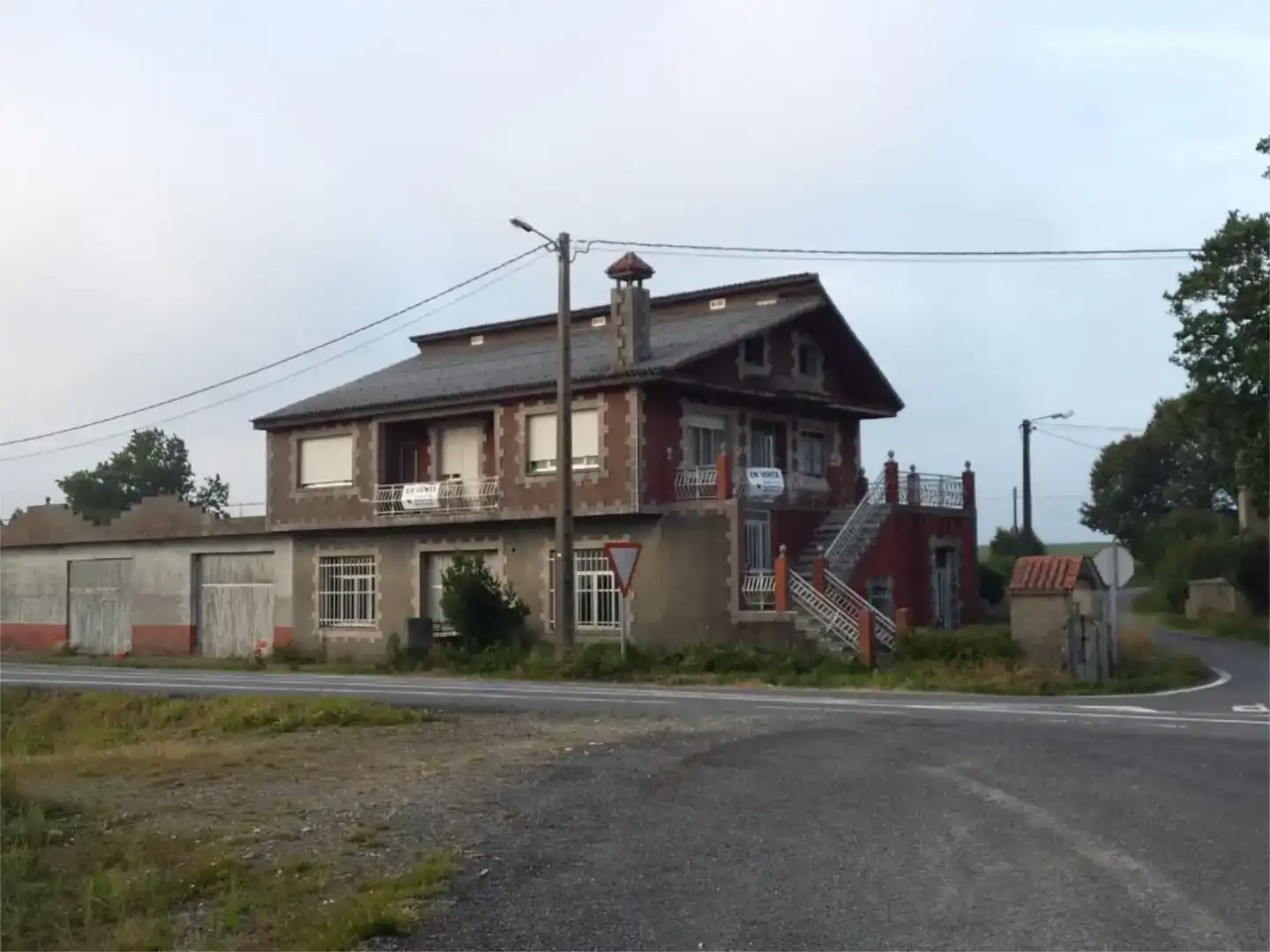 Vista exterior de Casa o xalet en venda en Santa Comba