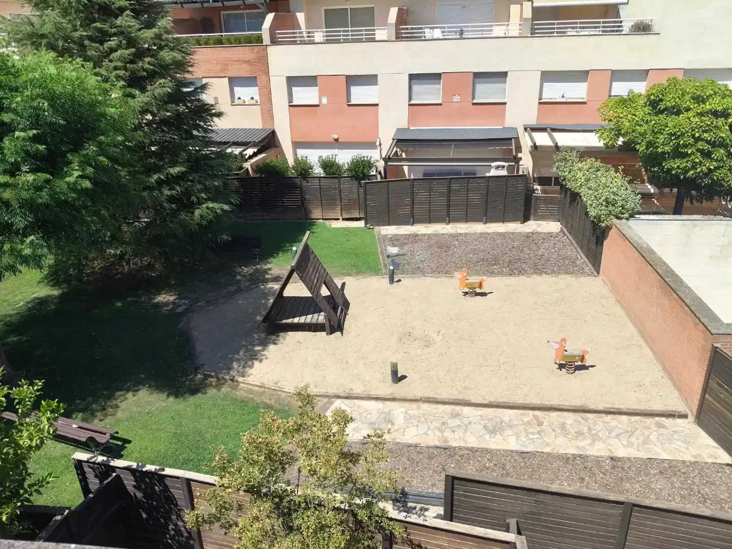 Jardí de Casa adosada en venda en Alpicat amb Aire condicionat