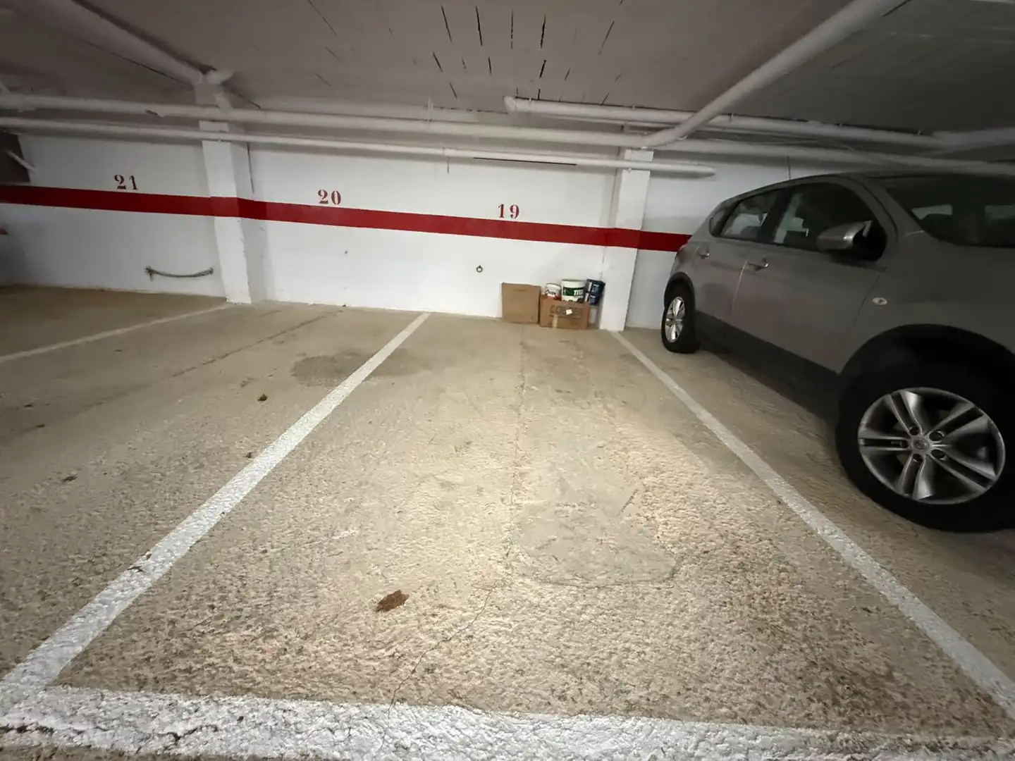 Parking of Duplexes for sale in Noja  with Heating, Parquet flooring and Terrace