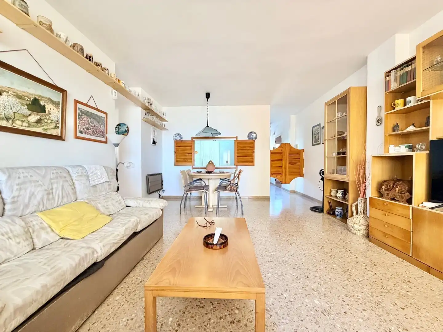 Wohnzimmer von Wohnung zum Verkauf in Cunit mit Terrasse, Abstellraum und Möbliert
