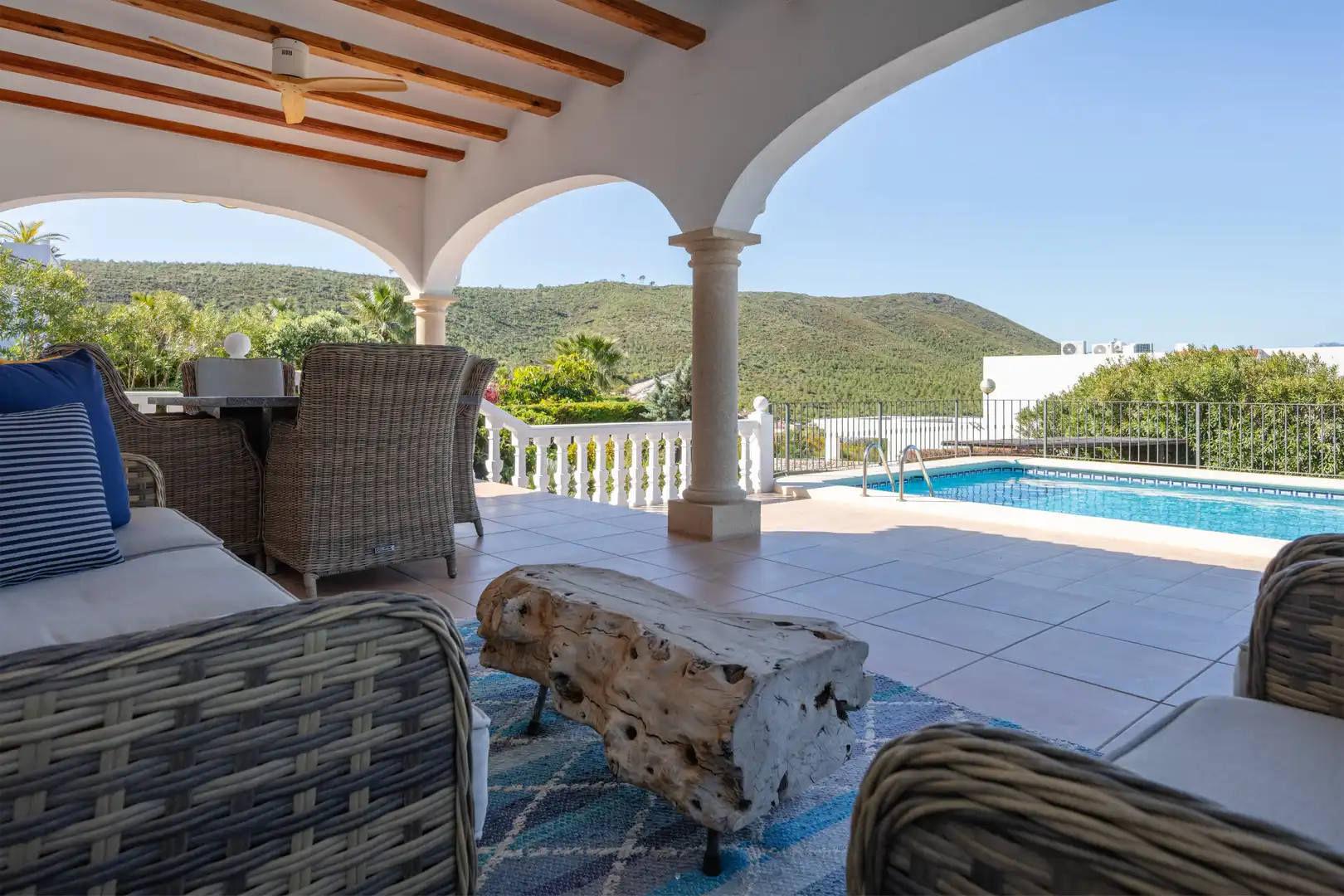 Terrace of Houses for sale in Jávea / Xàbia  with Air Conditioner, Heating and Private garden