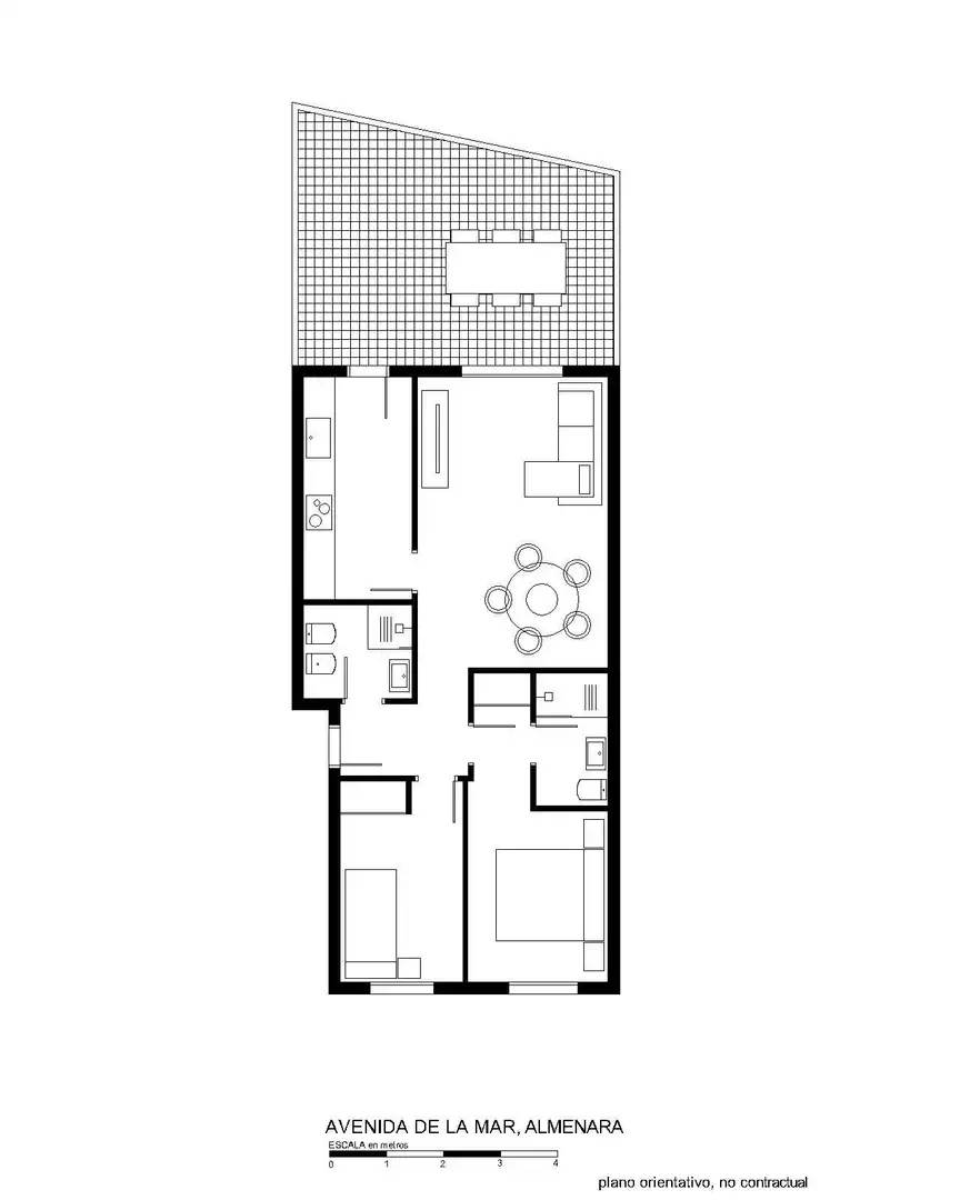 Ático en venta en Almenara con Aire acondicionado, Terraza y Piscina comunitaria