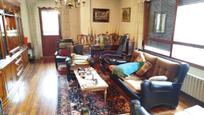 Living room of Flat for sale in León Capital   with Heating, Parquet flooring and Terrace