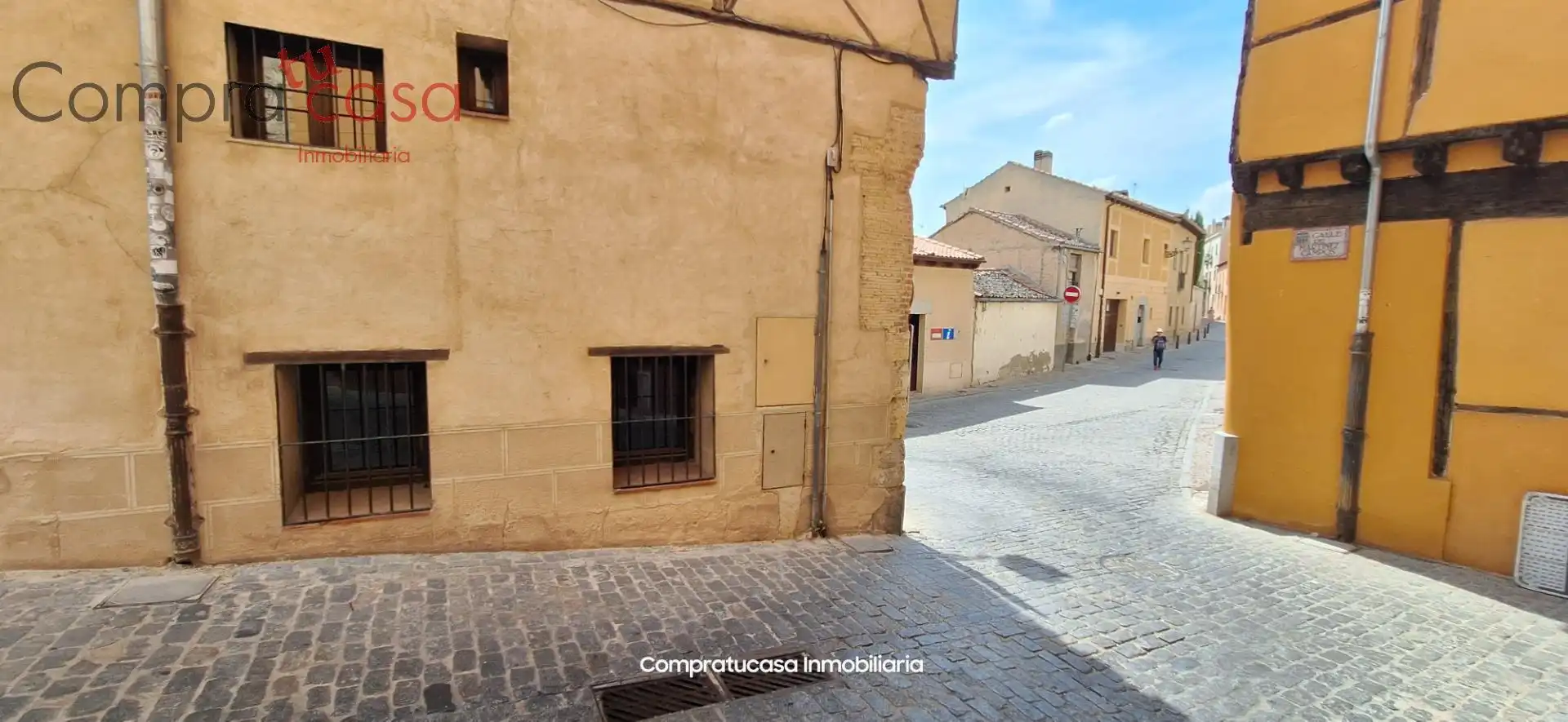 Außenansicht von Wohnungen zur Miete in Segovia mit Heizung und Möbliert