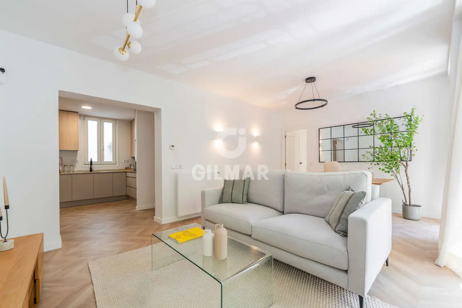 Living room of Flat for sale in Madrid  with Heating