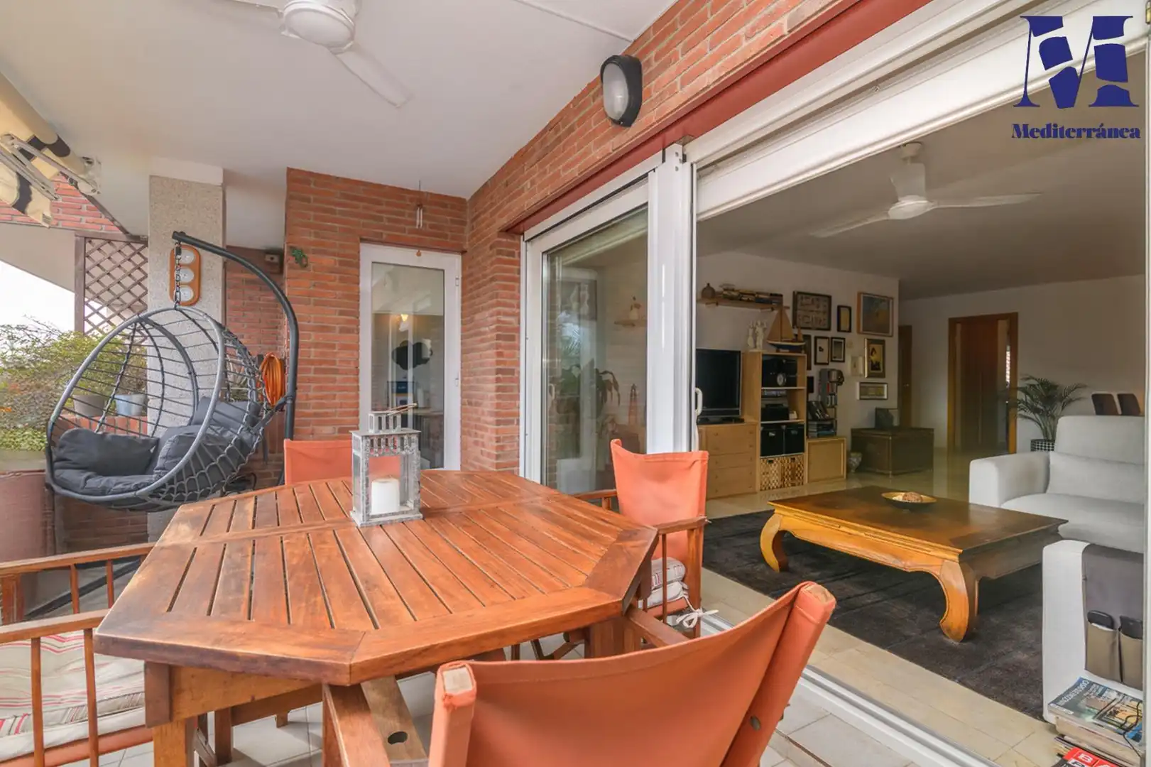 Terrace of Flat for sale in Castelldefels  with Heating, Parquet flooring and Terrace
